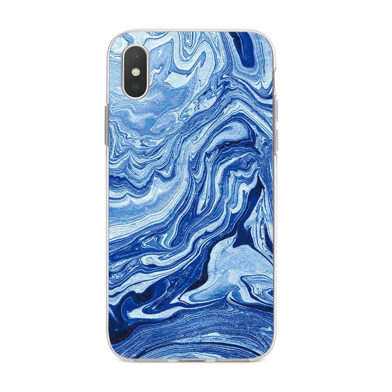 Ốp Lưng iPhone X 6 6s 6Plus 6s Plus 7 7Plus 8 8Plus 5 5s SE TPU mềm Case đá granit