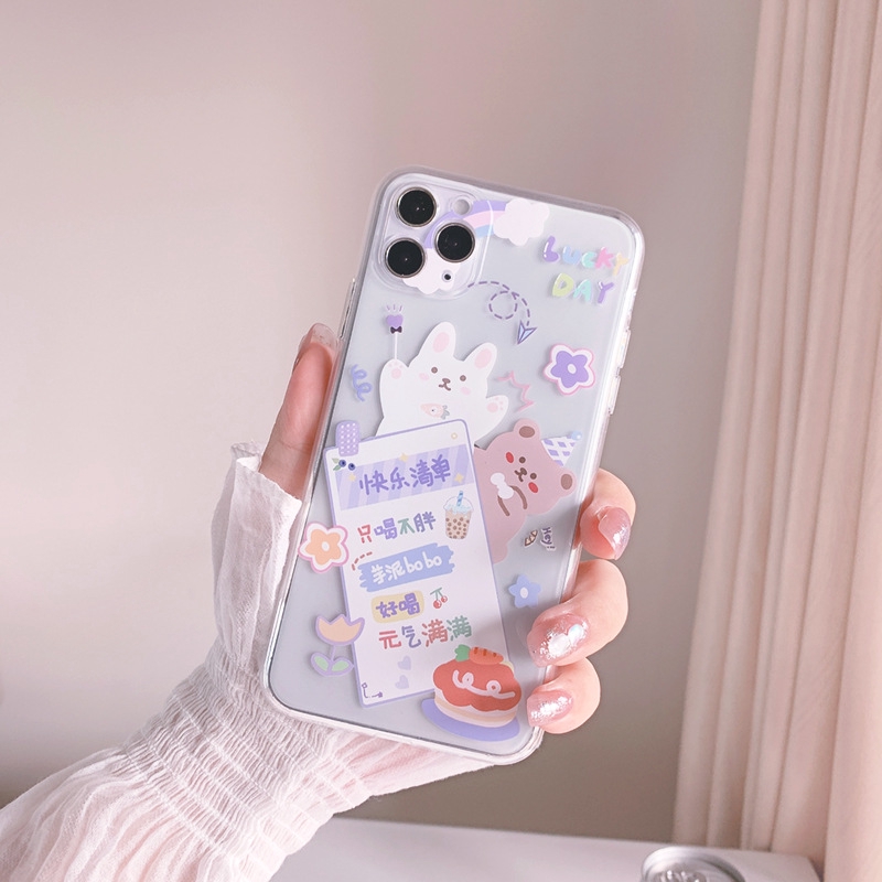 Ốp lưng iphone Ốp điện thoại họa tiết hoạt hình cho IPHONE 5/5S/6/6PLUS/6S/6S PLUS/6/7/7PLUS/8/8PLUS Dinuo case