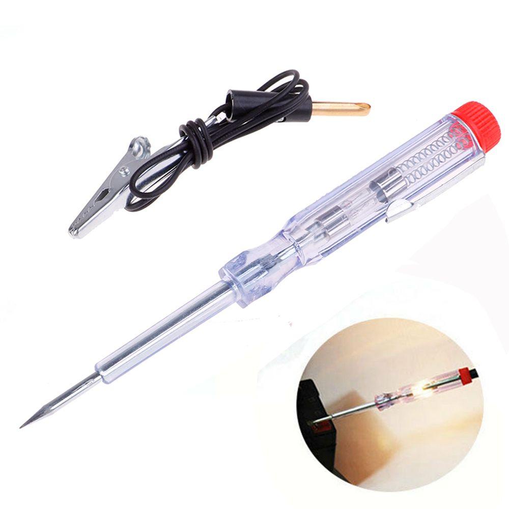 Bút thử shanrong cầu chì trong suốt kiểm tra điện áp cho xe máy ô tô và đèn thăm dò động cơ nhỏ