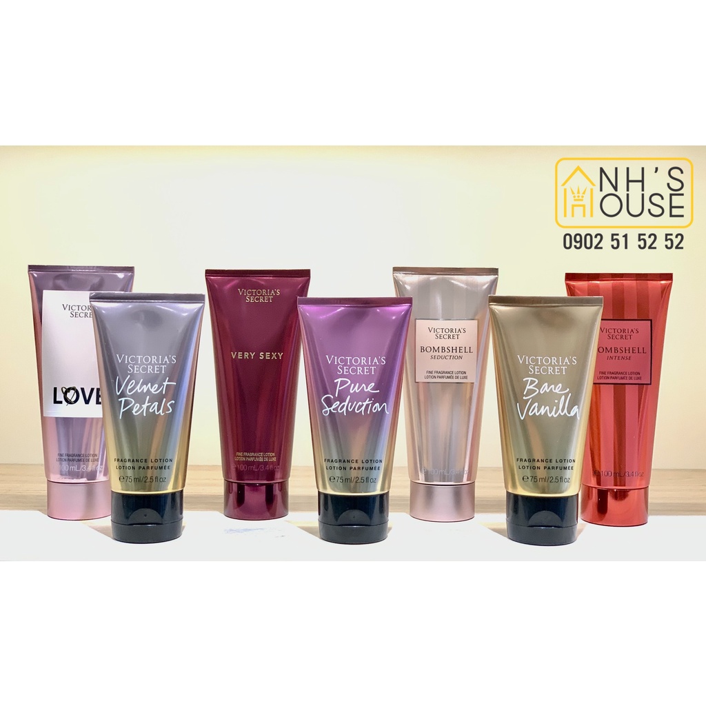 Lotion Dưỡng Thể Hương Nước Hoa Victoria’s Secret Fragrance Lotion (100ml)