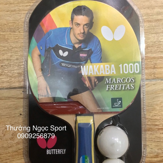 VỢT BÓNG BÀN BUTTERFLY WAKABA 1000