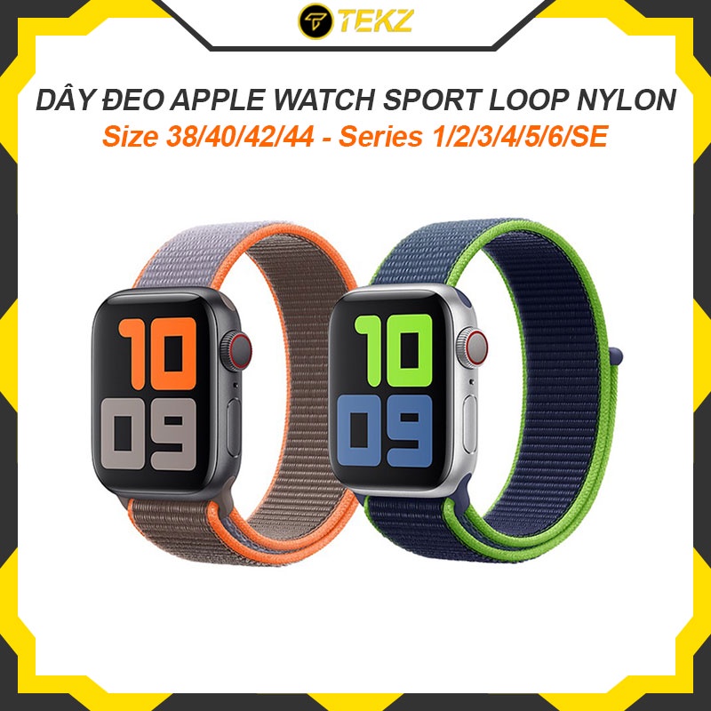 Dây Đeo Apple Watch Sport Loop Nylon Phong Cách Trẻ Trung Dành Cho Apple Watch Series SE/6/5/4/3/2/1