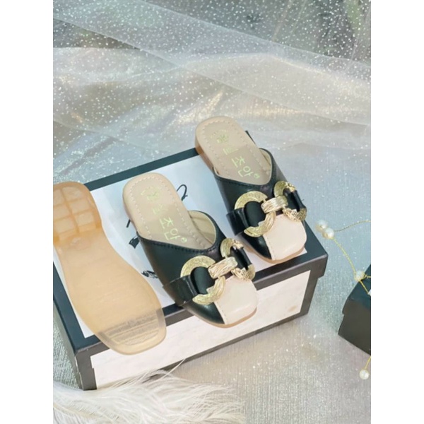 Dép sục trẻ em ,Sục đẹp Cho bé gái, Sục da PU kiểu Hàn Quốc đế  chống trơn trượt cho bé gái 2-10t