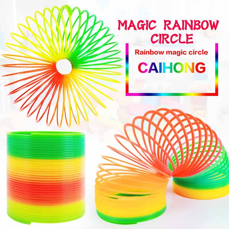 Đồ chơi lò xo cầu vồng