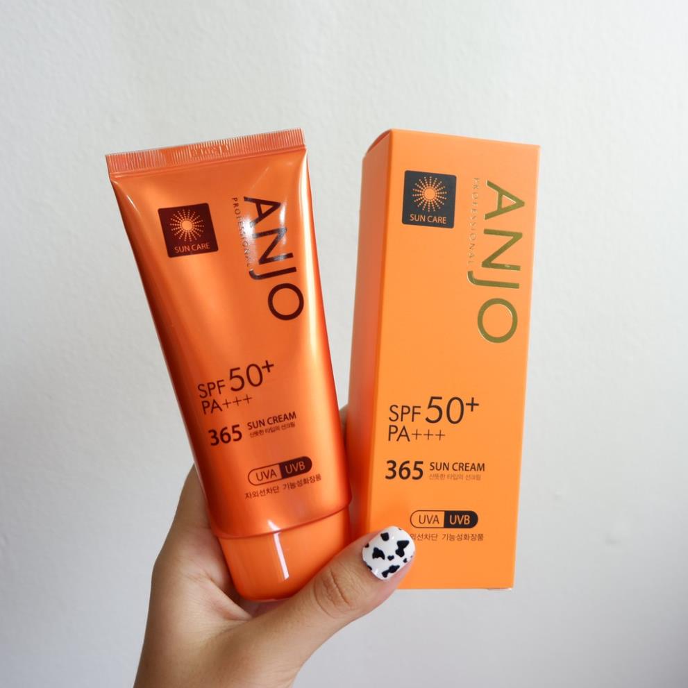 Kem Chống Nắng Anjo dưỡng ẩm, dịu nhẹ và bảo vệ da Professional SPF 50+PA+++ 365 Sun Cream 70g