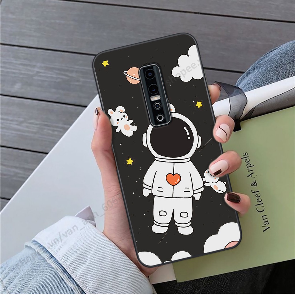 Ốp Vivo V17 Pro hình bầu trời, phi hành gia đẹp, ốp lưng điện thoại vivo viền dẻo cao cấp