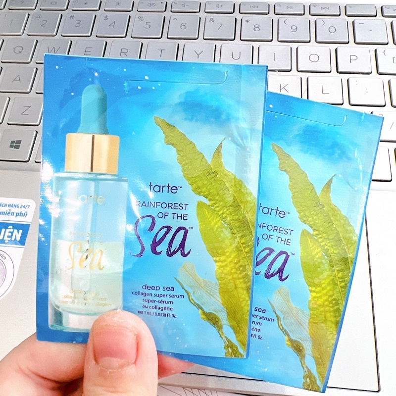 Sample Tinh Chất Tarte Rainforest Of The Sea Deep Sea Collagen Serum