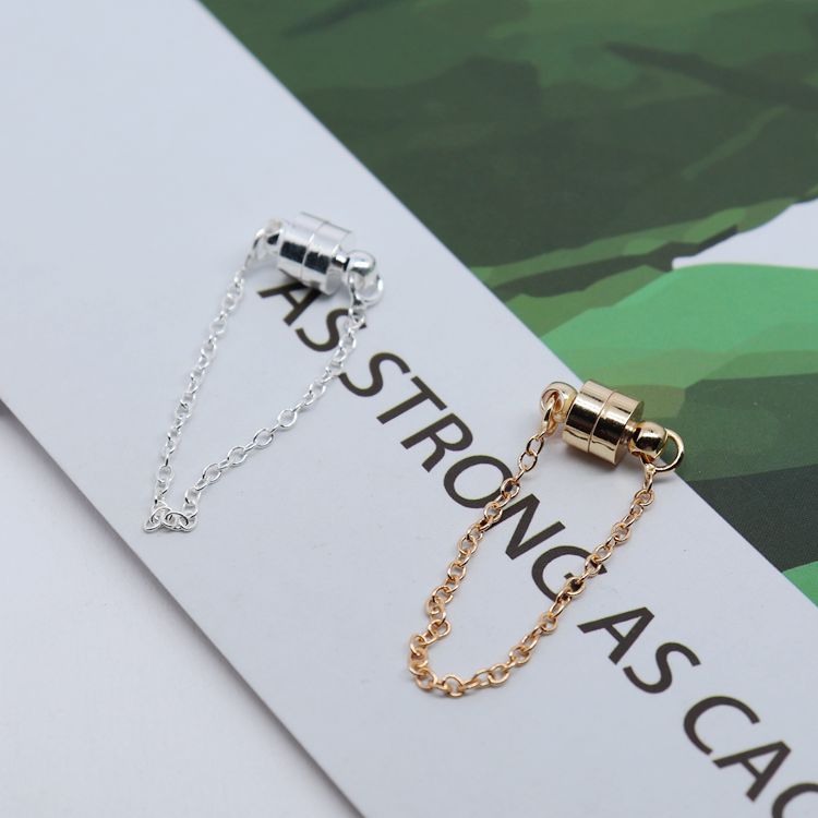 Phụ Kiện Trang Sức Nam Châm Mạ Vàng 14k Chống Rơi Tiện Dụng