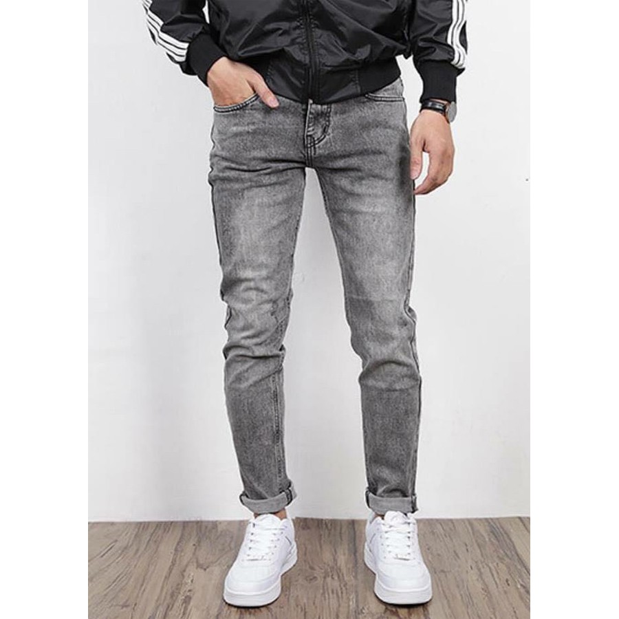 Quần Jean Xám Trẻ Trung Chất Mịn Đẹp | BigBuy360 - bigbuy360.vn