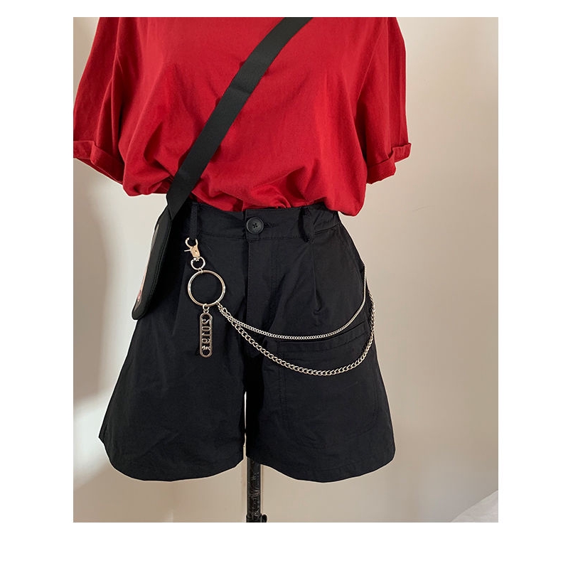 Thắt Lưng Phối Xích Phong Cách Hiphop Đường Phố Cá Tính