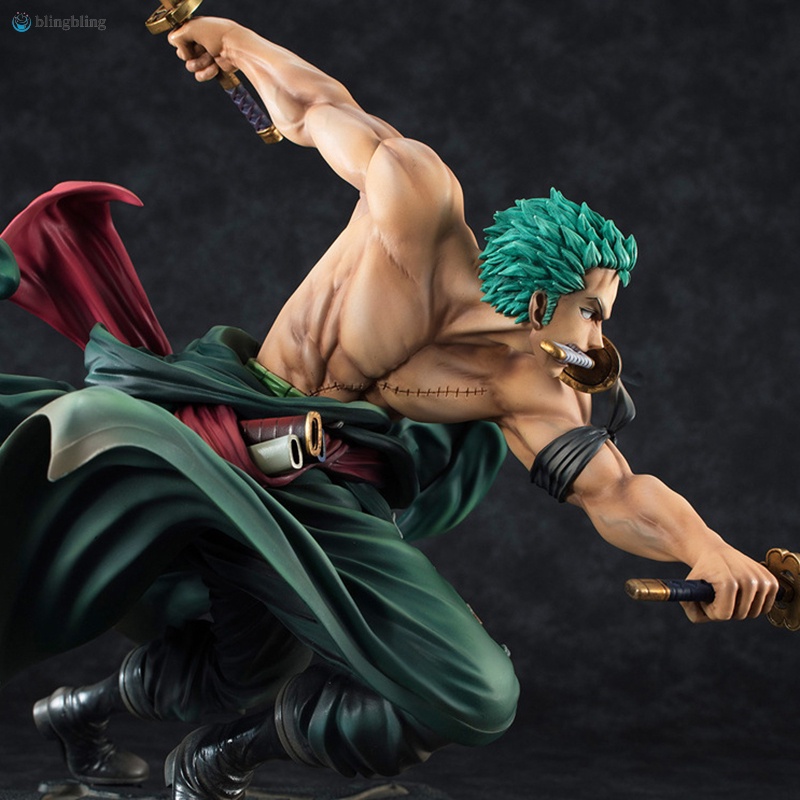 One Piece Anime PVC Figure Zoro Three Thousand World Sanzensekai Action Figure Model Toy Gift for Kid Adult