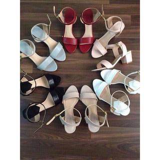 Sandal quai mảnh , sandal cao gót