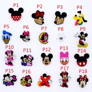 Sticker/Jbit Chuột Mickey gắn dép CROCS