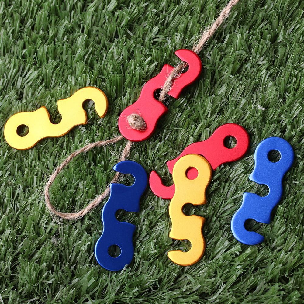 Set 2 / 4 / 6 Móc Dây Thừng Điều Chỉnh Nhanh Chóng SHOUKEY