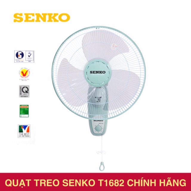 QUẠT TREO TƯỜNG SENKO T1682 CÓ MỘT DÂY | BigBuy360 - bigbuy360.vn
