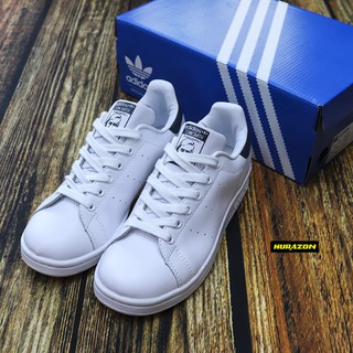 Giày Thể Thao Sneaker Stan Smith Trắng Xanh Navy STS02 - Siêu Hot, Đế Êm, Form Cực Chuẩn