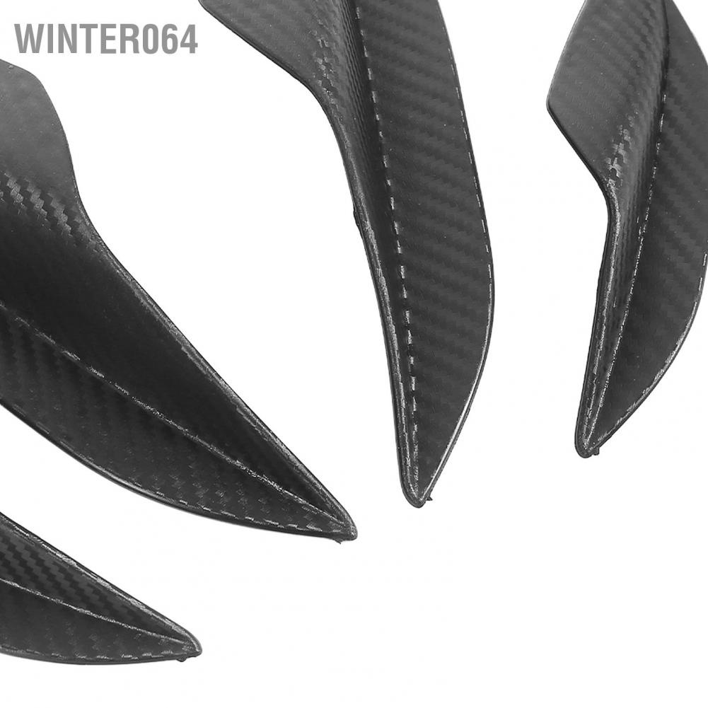 Bộ phận cản phía trước Xe hơi bên chia gió Canards Lip Spoiler Thay thế cho Mitsubishi Winter064