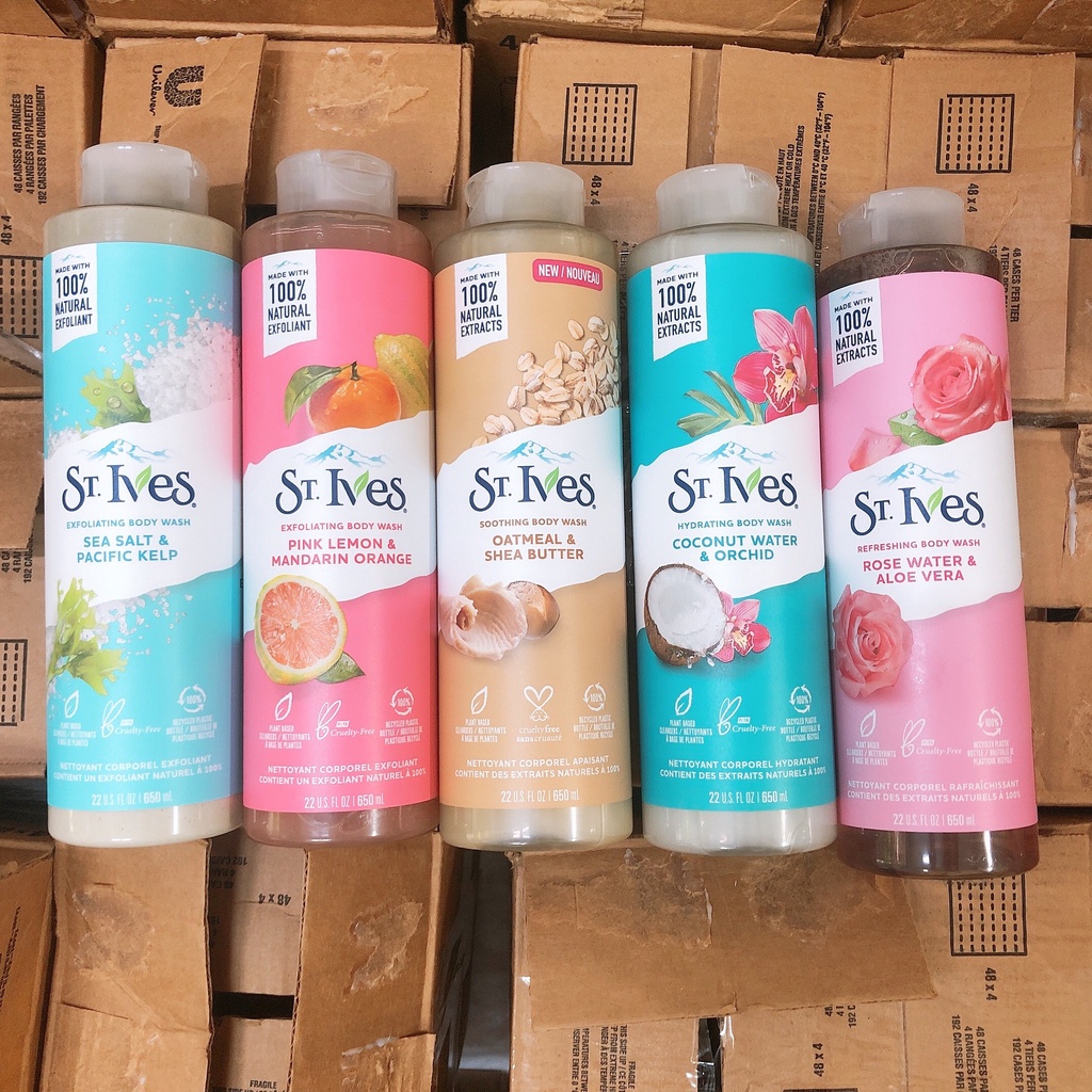 Sữa Tắm ST.Ives Body Wash 650ml