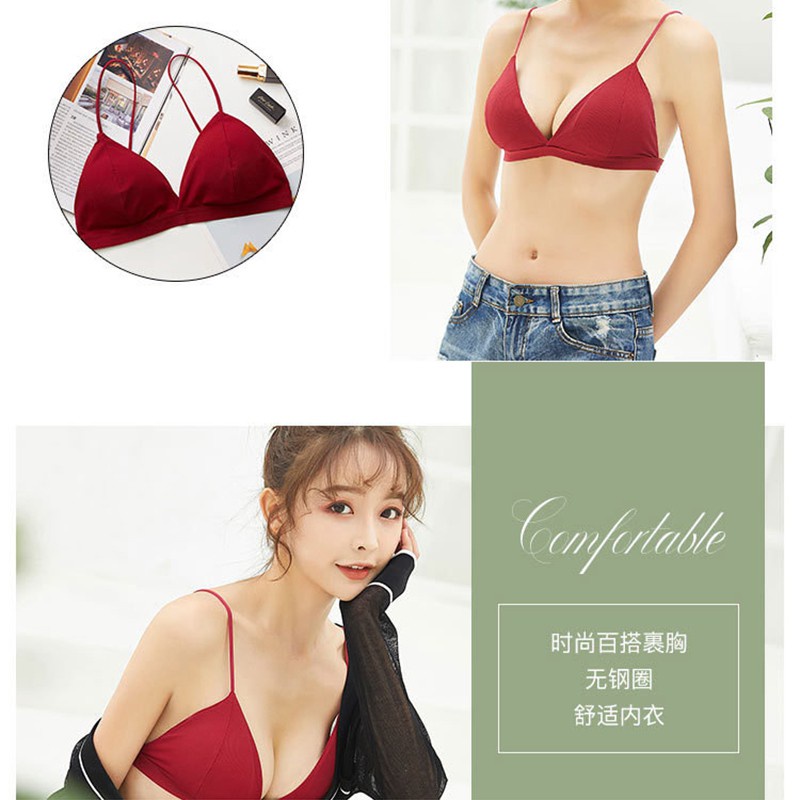 Áo lót nữ 8820 Bra Yoga gym Thoáng Khí Len Tăm 2 Dây Mảnh Sexy Gợi Cảm - Moon Underwear