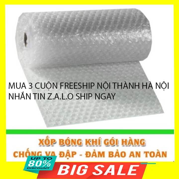 (Khổ RxD= 50cmx1,5m) Màng xốp hơi, xốp khí bọc hàng, gói hàng và dụng cụ đóng hàng online