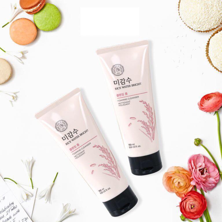 Sữa Rửa Mặt Làm Sáng Da Thefaceshop Rice Water Bright Cleansing Foam 100ml