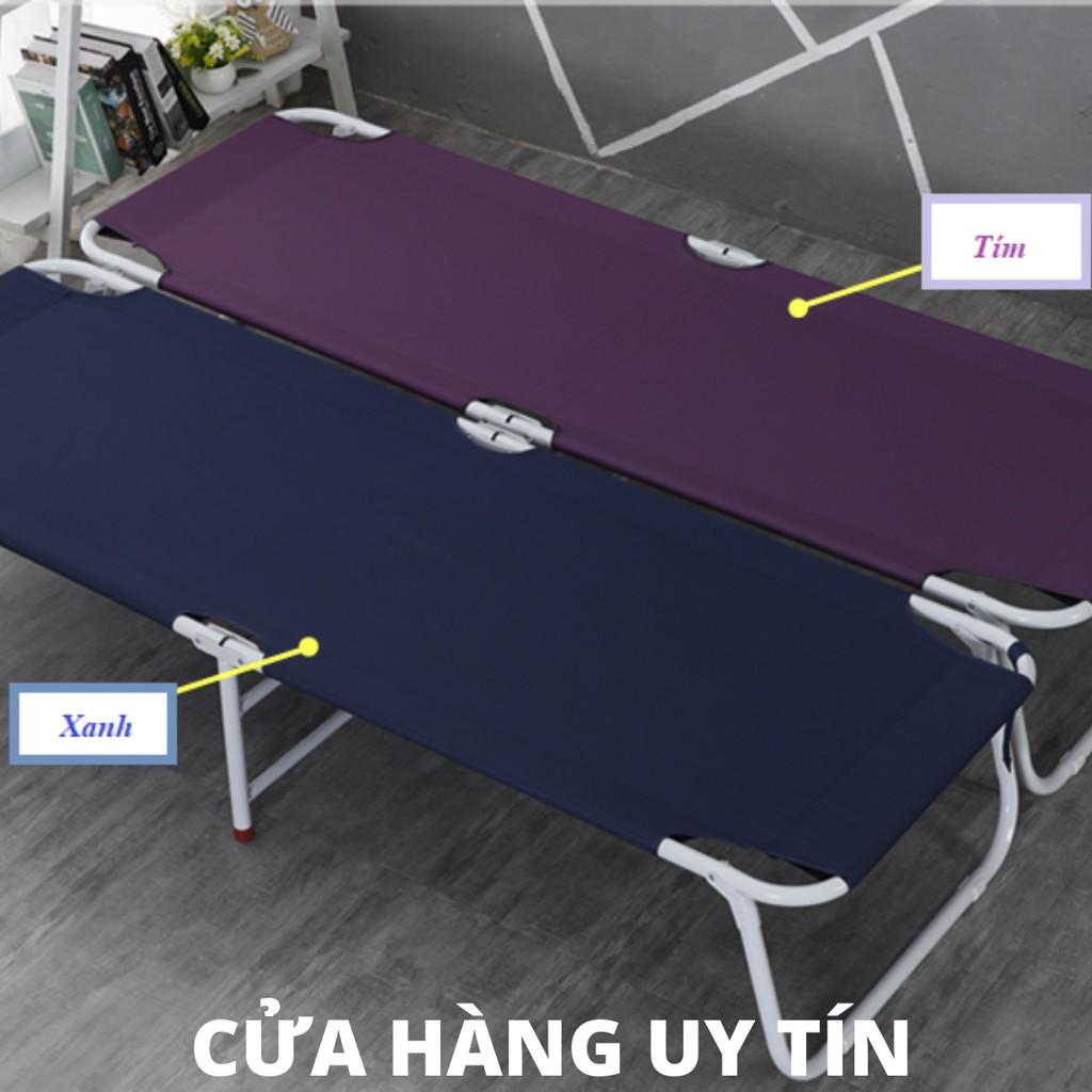 Giường xếp đa năng xếp gọn 53X168CM - Loại cao cấp ☑️ẢNH THẬT. SẴN HÀNG☑️ giường inox xếp giá rẻ