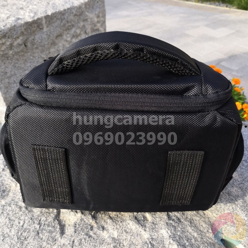 Túi máy ảnh Canon Nikon chống sốc, chống nước, kèm áo mưa (CN2)