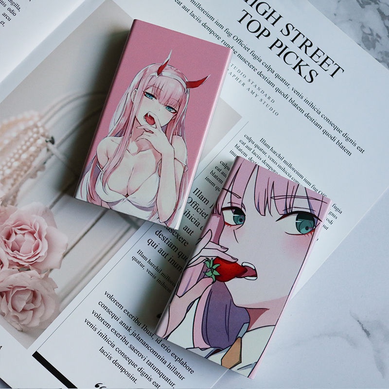 Hộp Mỏng Mềm Trượt Nắp Trượt Anime Hai Chiều Kiểu Nhật Dễ Thương Cá Tính Có Thể Tùy Chỉnh Tự Do Tặng Bạn Gái