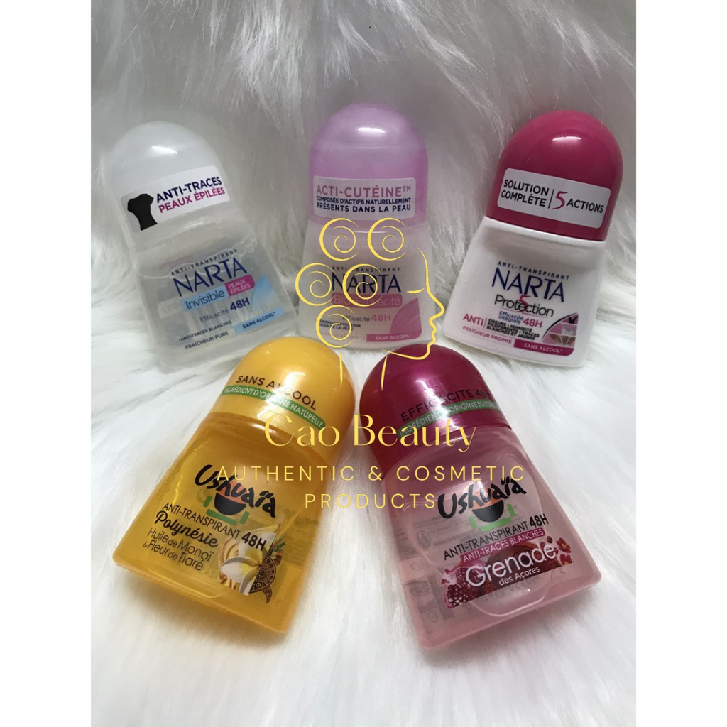 Lăn khử mùi NARTA Pháp, Lăn khử mùi Ushuaia 48h - 50ml