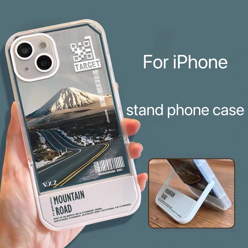 Ốp Điện Thoại Họa Tiết Núi Tuyết Cho iphone 13 Pro Max i13 13pro 11ProMax i11 iX XS Max XR 7plus 8plus 12Pro 12 Pro Max