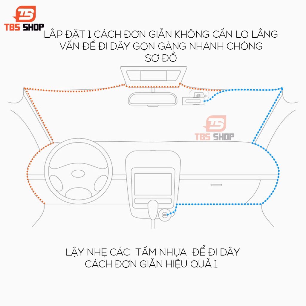 Camera hành trình ô tô Xiaomi 70mai A500S PRO PLUS QUỐC TẾ