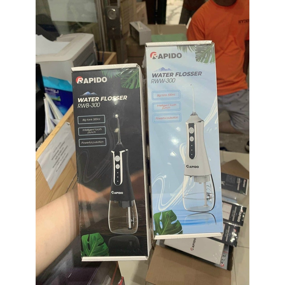 Máy tăm nước Rapido RWW-300, RWB-300 CHÍNH HÃNG