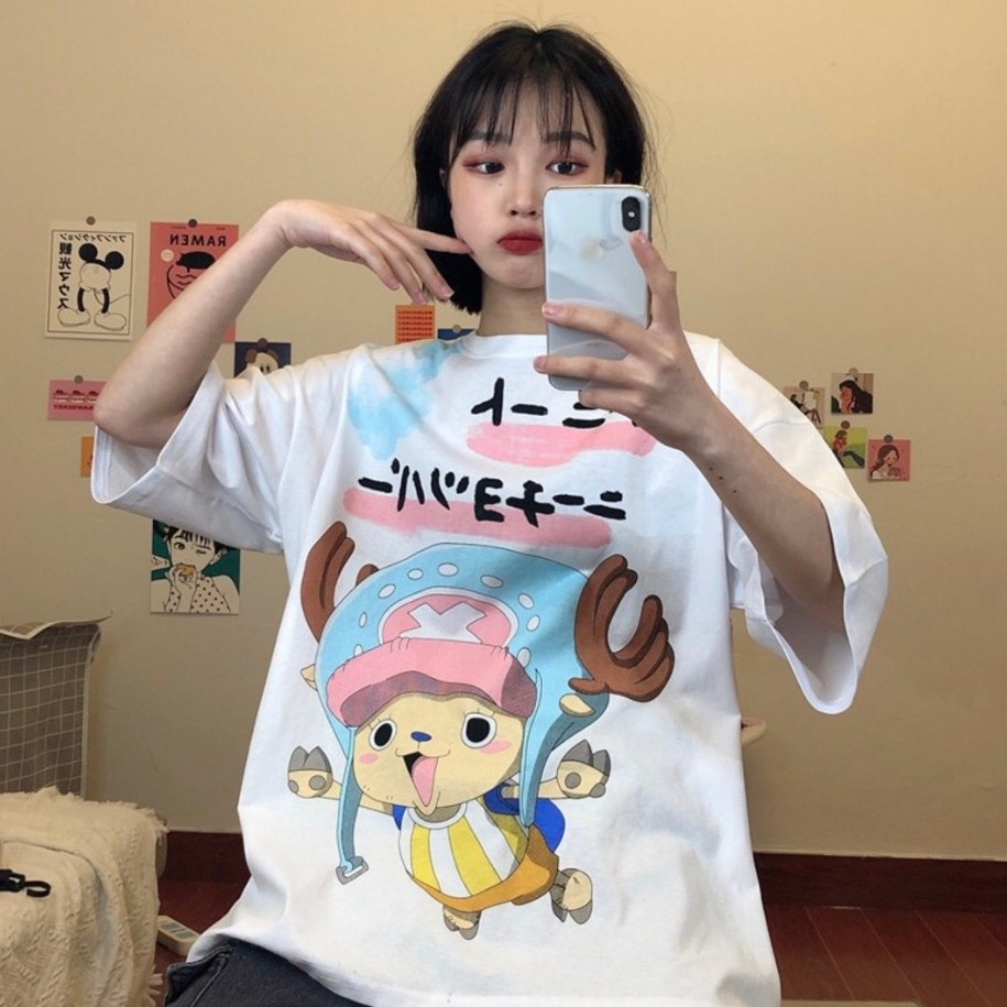 Áo thun Unisex tay lỡ_Form dưới 70kg_Kèm ảnh thật | BigBuy360 - bigbuy360.vn