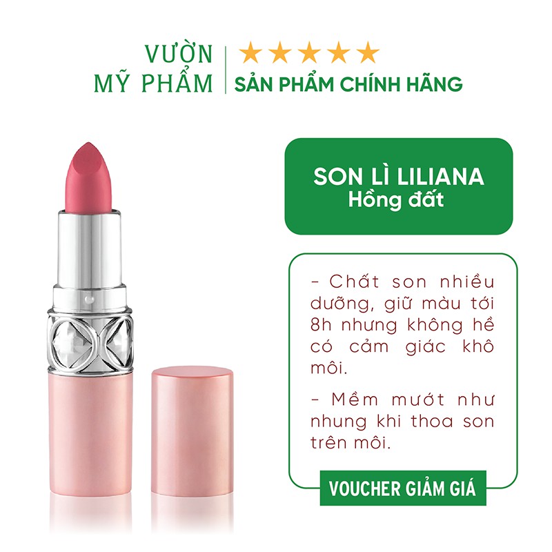 Son lì Liliana Inspired of Rose 6 màu - Son lì, không chì, lâu trôi, nhiều dưỡng, không gây khô môi - Vườn Mỹ Phẩm | BigBuy360 - bigbuy360.vn