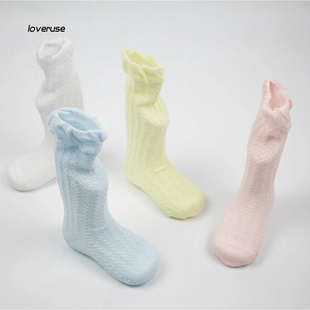 Đôi vớ cotton dài chống muỗi dễ thương cho bé