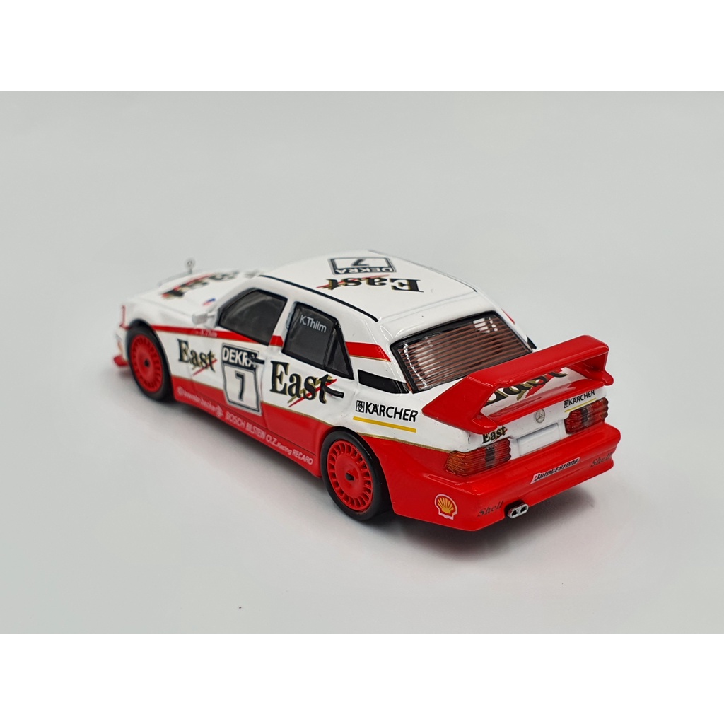 Xe Mô Hình Mercedes-Benz 190E 2.5-16 Evolution II #7 1991 Deutsche Tourenwagen Meisterschaft AMG-Mercedes 1:64 MiniGT (T