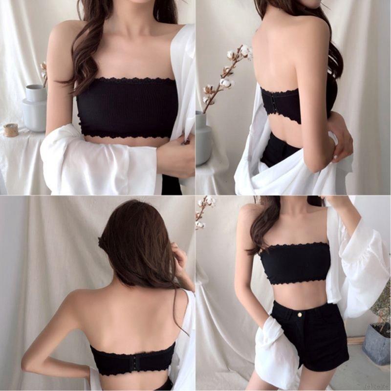 Áo ống không gọng và có mút đệm kiểu dáng quyến rũ trẻ trung dành cho nữ