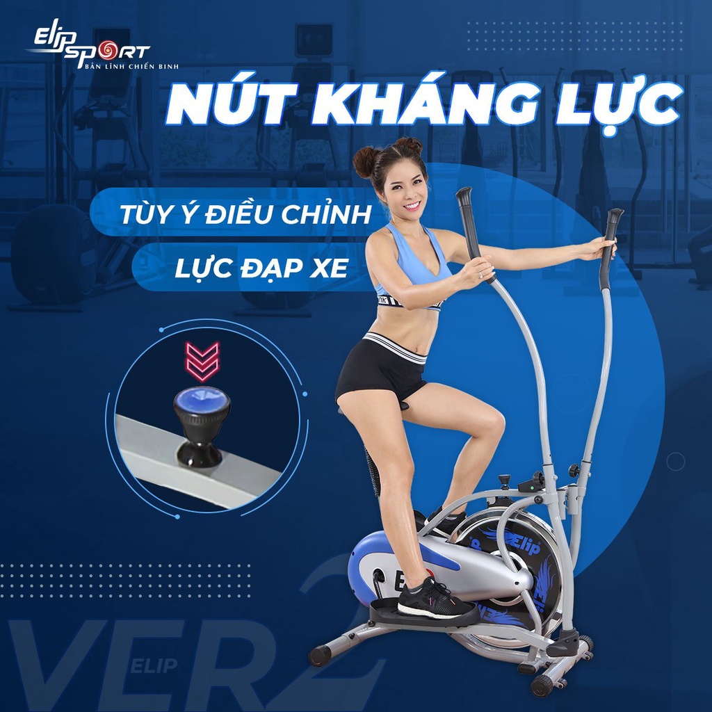 Xe đạp tập tổng hợp Elip Ver 2