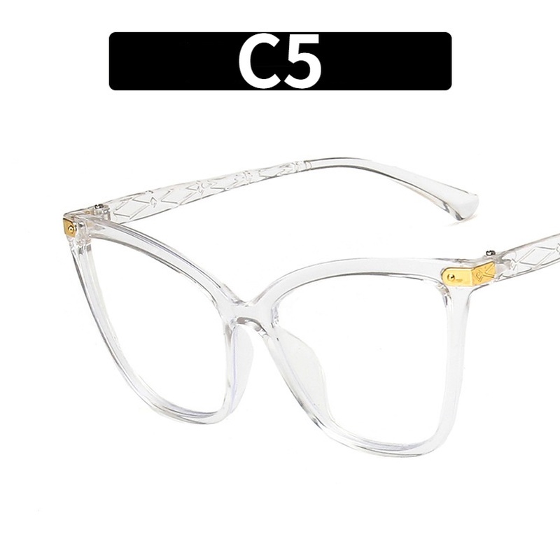 Mắt Kính Chống Ánh Sáng Xanh Gọng Lớn Thời Trang Cho Nữ