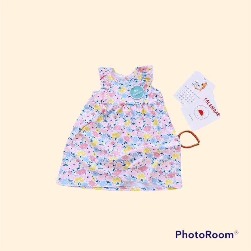 Váy bé gái mùa hè váy cánh tiên bé gái vải cotton boirp mát co giãn thấm hút mồ hôi tốt phom dáng đẹp đầm cho bé