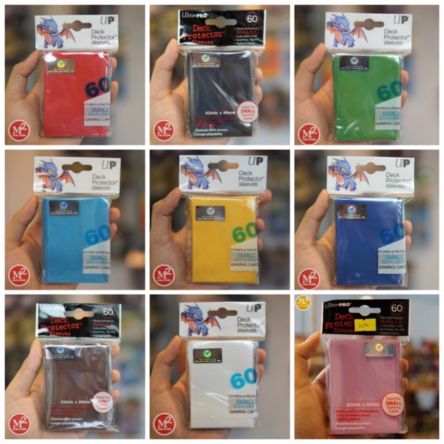 ✠▬Bọc thẻ bài Pro-Regular sleeve dành cho yugioh, vanguard - Chính hãng Ultra PRO USA 60 cái