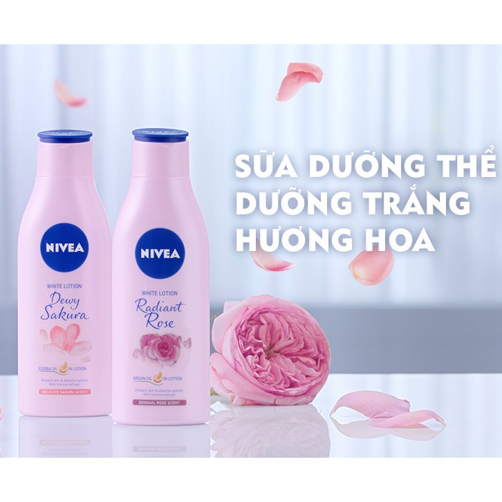 Sữa Dưỡng  Thể NIVEA Hương Hoa 200ml