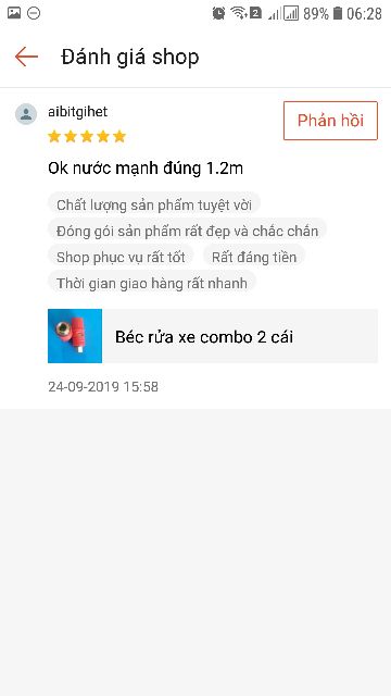 Béc rửa xe