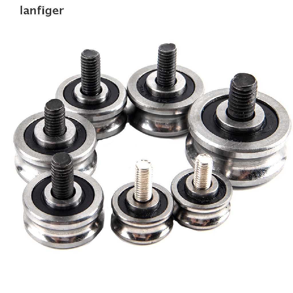 Trục Bi Ròng Rọc Bằng Thép Không Gỉ Lanf SG15 SG20 SG25 SG66 + M5 M6 M8