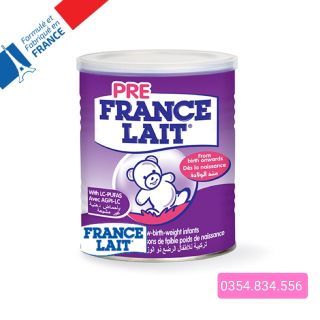 Sữa france lait pre 400g cho trẻ sinh non, nhẹ cân - sữa nhập khẩu nguyên lon pháp