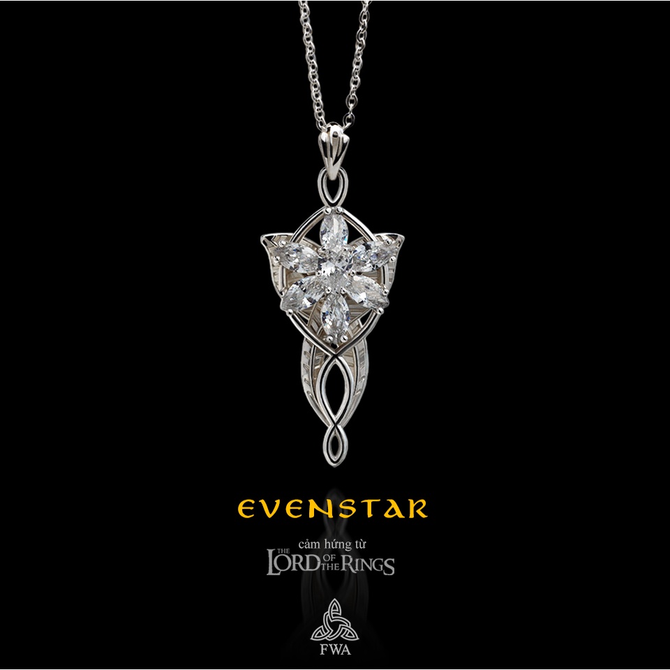 Mặt bạc nữ FWA Evenstar - Chúa tể chiếc Nhẫn