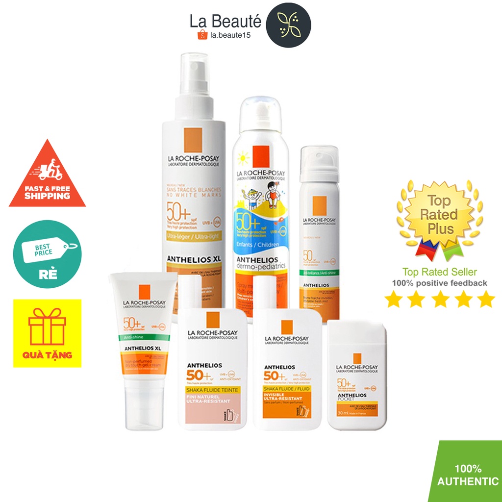 La Roche-Posay Sunscreen - Kem Chống Nắng Hãng La Roche-Posay (Đủ Loại)