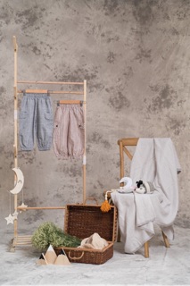 Quần linen style Hàn Quốc cho bé