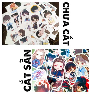 (Có sẵn) Set sticker Jack/KICM A5 nhiều mẫu (10 hình)
