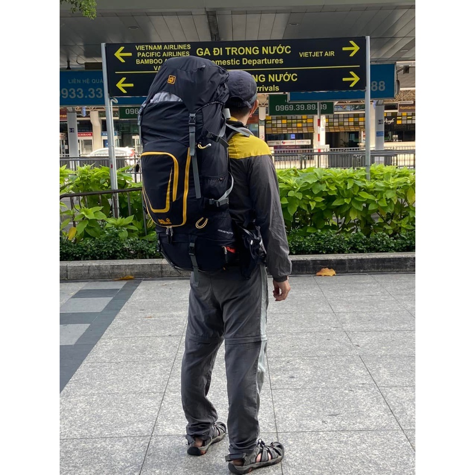 Balo leo núi Jack Wolfskin Highland Trail XT 60L